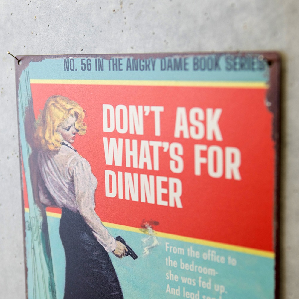 ����ƥ������᥿��ץ졼�� ��DON'T ASK WHAT'S FOR DINNER�ϡ㥢��ꥫ�󻨲ߡ�