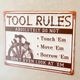 ����ꥫ�󥯥饷�å� ����ܥ��ƥ���ץ졼�� [TOOL RULES Absolutely Do Not]
