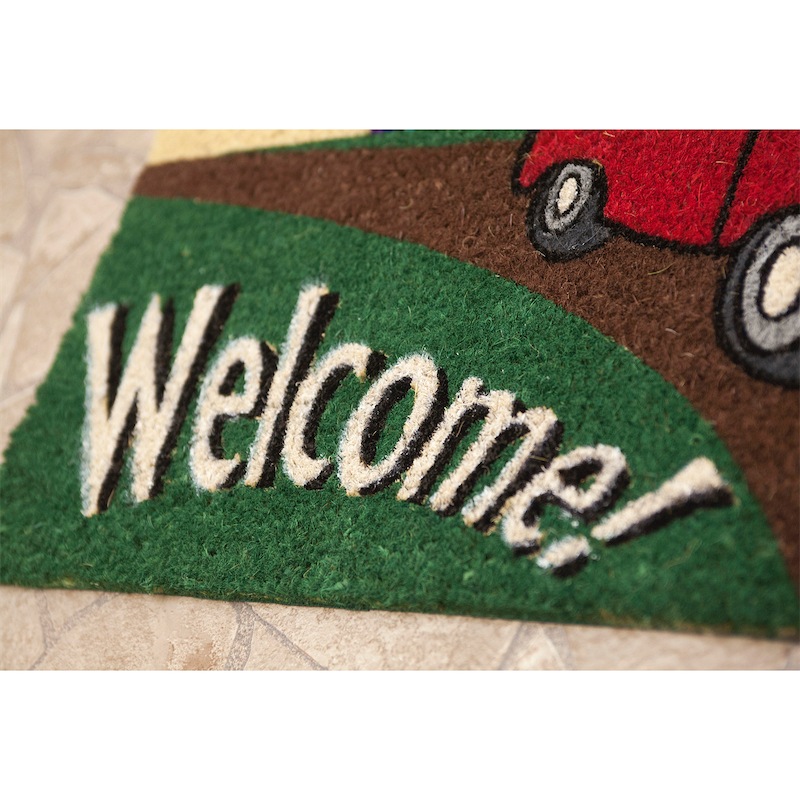 �ڸ��إޥåȡ�Coir mat �����䡼�ޥåȡ�Welcome Bus�ϡ㥢��ꥫ�󻨲ߡ�