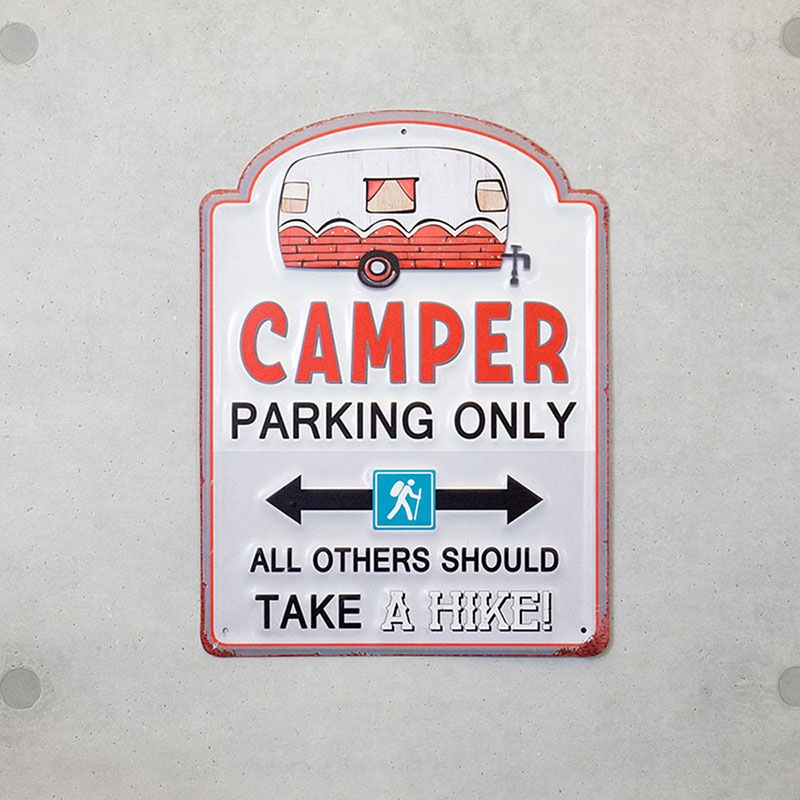 ����ꥫ�󥯥饷�å� ����ܥ��ƥ���ץ졼�� [CAMPER PARKING ONLY]