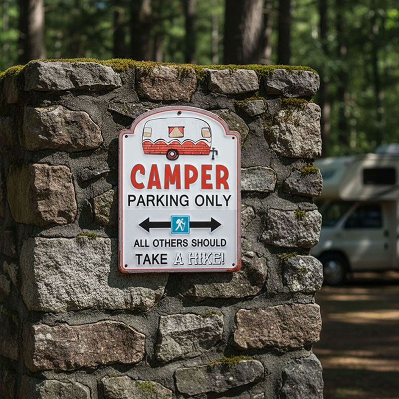 ����ꥫ�󥯥饷�å� ����ܥ��ƥ���ץ졼�� [CAMPER PARKING ONLY]