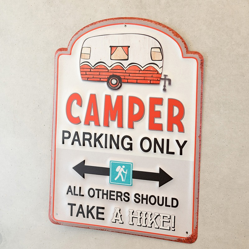 ����ꥫ�󥯥饷�å� ����ܥ��ƥ���ץ졼�� [CAMPER PARKING ONLY]