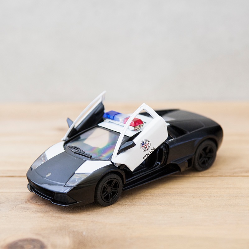 �������㥹�ȥߥ˥���(M) 5" Lamborghini Murcielago LP640 (Police) 1:36 �ڥ��å�12���