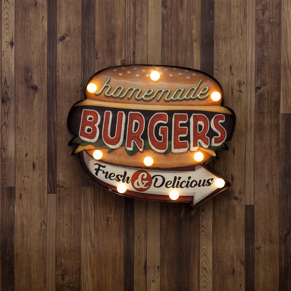 ����ꥫ�󥯥饷�å� LED Sign [BURGERS]