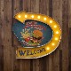 ����ꥫ�󥯥饷�å� LED Sign [BURGERS & FRIES]