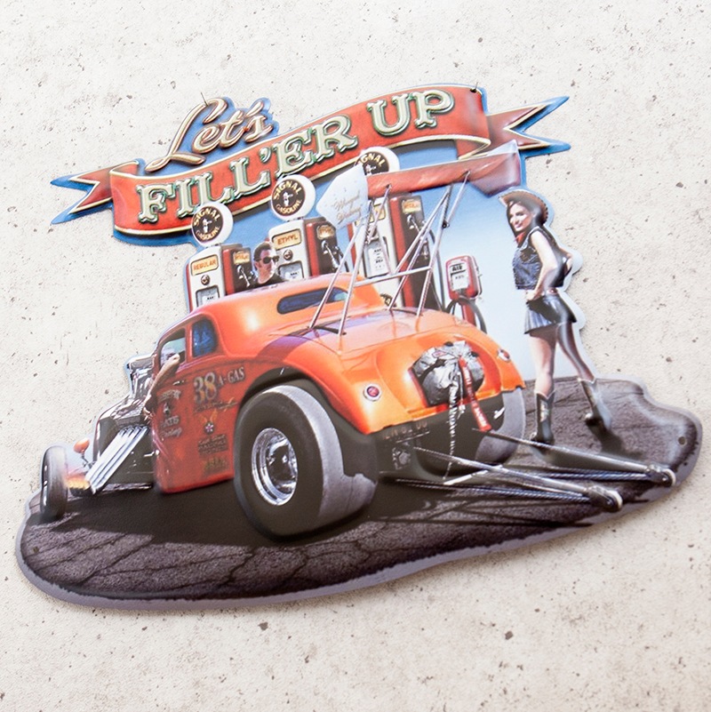 ����ƥ���������ܥ��ץ졼�� ��Let's FILL'ER UP��