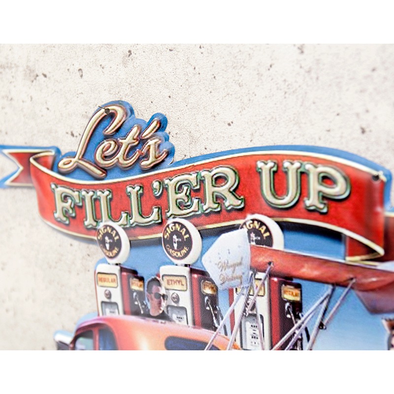 ����ƥ���������ܥ��ץ졼�� ��Let's FILL'ER UP��