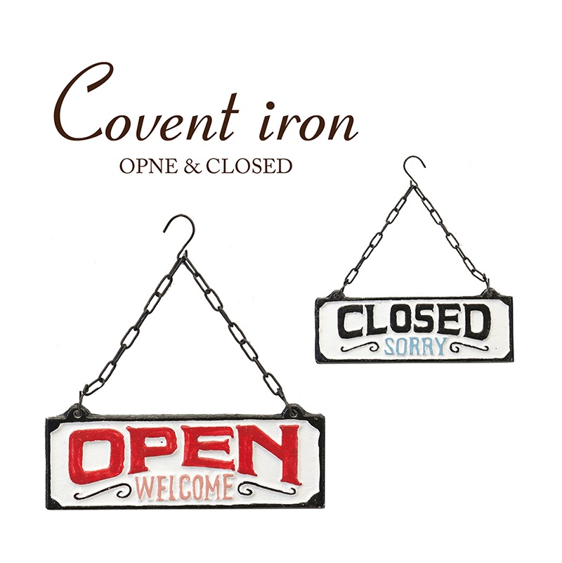 Covent Iron ���٥�ȥ��������OPEN & CLOSED�ϡ㥢�����󻨲ߡ�