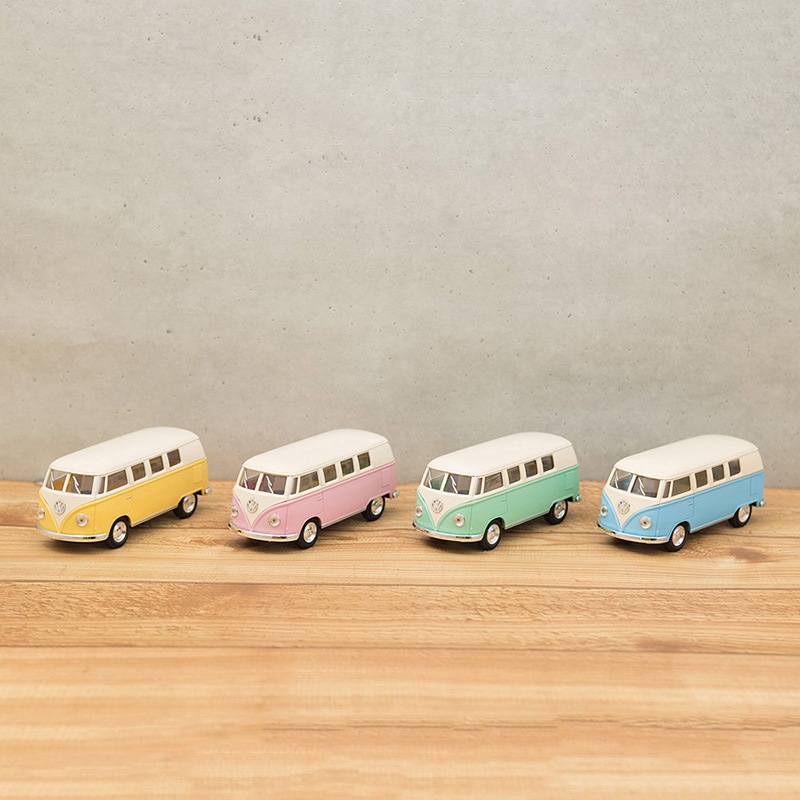 �������㥹�ȥߥ˥���(M)[1962 VW Bus (Pastel Color with Ivory Top)1/32]�ڥ��å�12���