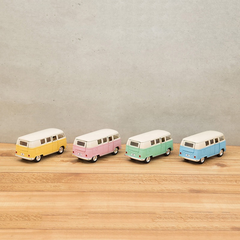 �������㥹�ȥߥ˥���(M)[1962 VW Bus (Pastel Color with Ivory Top)1/32]�ڥ��å�12���