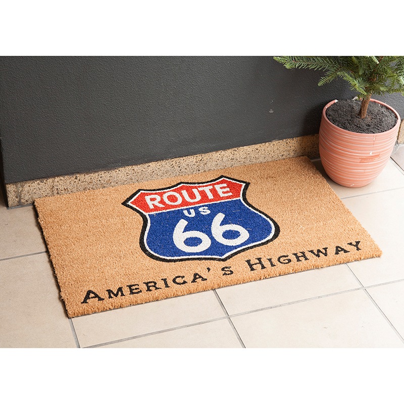 �ڸ��إޥåȡ�Coir mat �����䡼�ޥåȡ�ROUTE66 AMERICA'S HIGHWAY-2�ϡ㥢��ꥫ�󻨲ߡ�