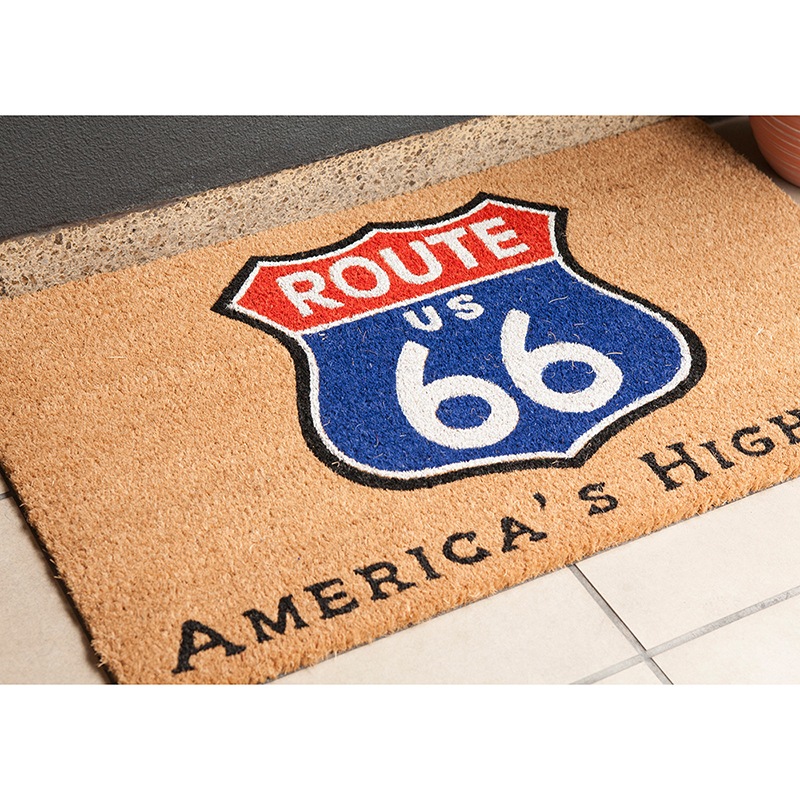�ڸ��إޥåȡ�Coir mat �����䡼�ޥåȡ�ROUTE66 AMERICA'S HIGHWAY-2�ϡ㥢��ꥫ�󻨲ߡ�