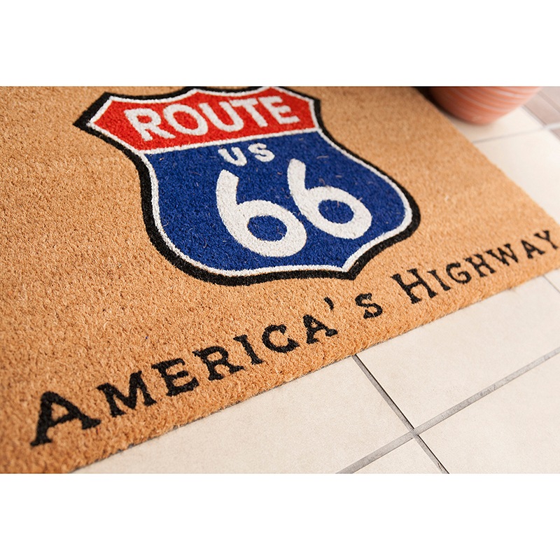 �ڸ��إޥåȡ�Coir mat �����䡼�ޥåȡ�ROUTE66 AMERICA'S HIGHWAY-2�ϡ㥢��ꥫ�󻨲ߡ�