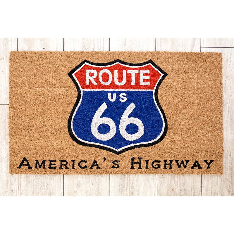 �ڸ��إޥåȡ�Coir mat �����䡼�ޥåȡ�ROUTE66 AMERICA'S HIGHWAY-2�ϡ㥢��ꥫ�󻨲ߡ�