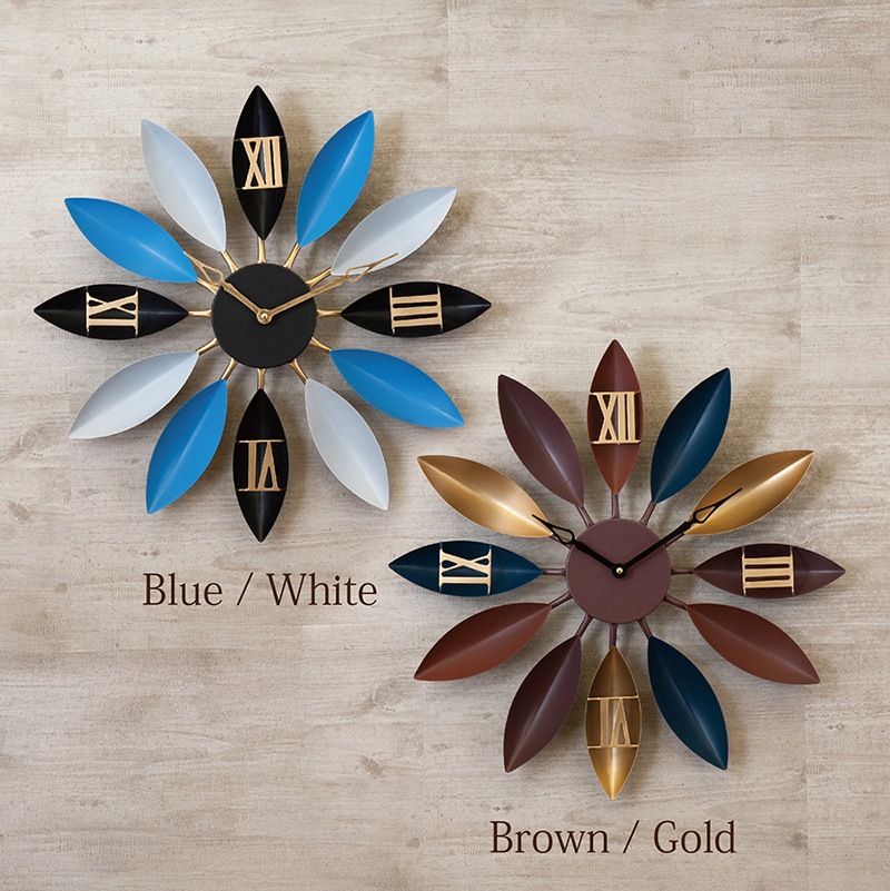 �ڳݻ��ס�Decorative Wall Clock �ǥ���ƥ��֥������륯���å���Leaf��