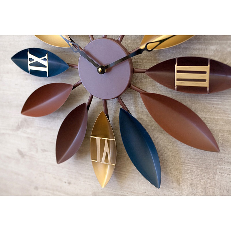 �ڳݻ��ס�Decorative Wall Clock �ǥ���ƥ��֥������륯���å���Leaf��
