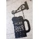 �졼�������åȥ᥿�륵����Laser Cut Metal Sign [DRINK BEER]