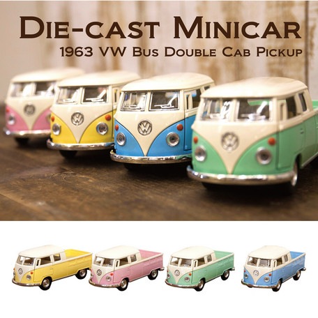 㥹ȥߥ˥(M)[1963 VW Bus Double Cab Pickup (Pastel Color)1/34]ڥå12