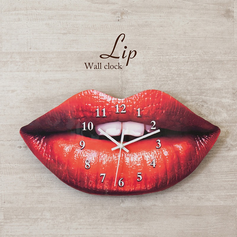 �ڳݻ��ס�Decorative Wall Clock �ǥ���ƥ��֥������륯���å���Lip��