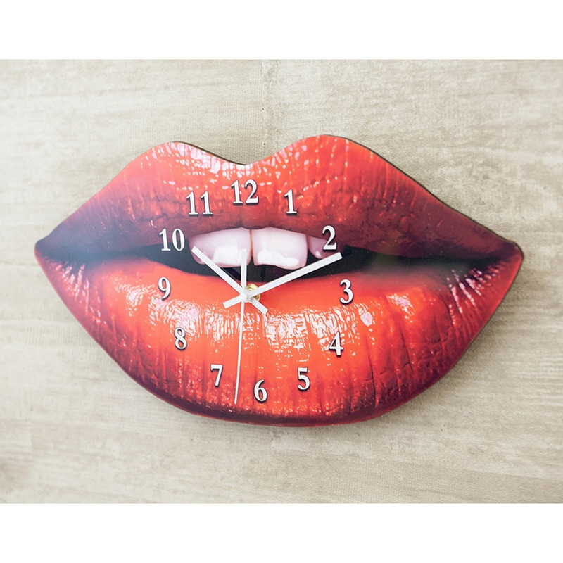 �ڳݻ��ס�Decorative Wall Clock �ǥ���ƥ��֥������륯���å���Lip��