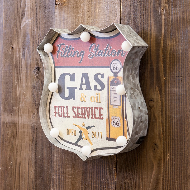 ����ꥫ�󥯥饷�å� LED Sign��GAS STATION��