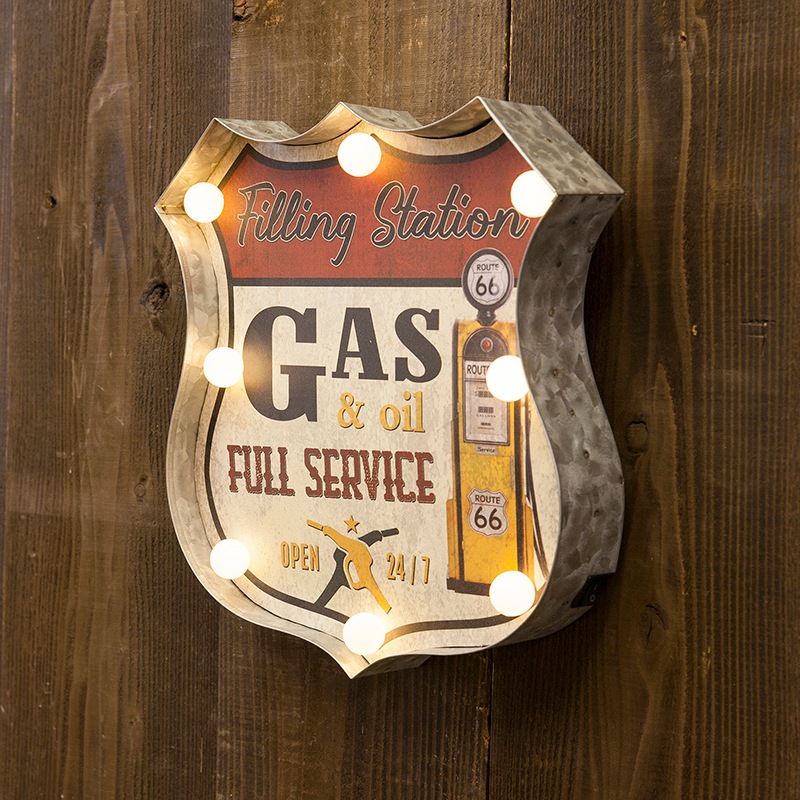 ����ꥫ�󥯥饷�å� LED Sign��GAS STATION��