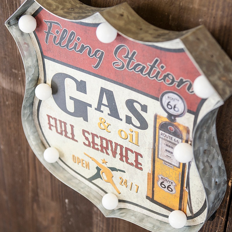 ����ꥫ�󥯥饷�å� LED Sign��GAS STATION��