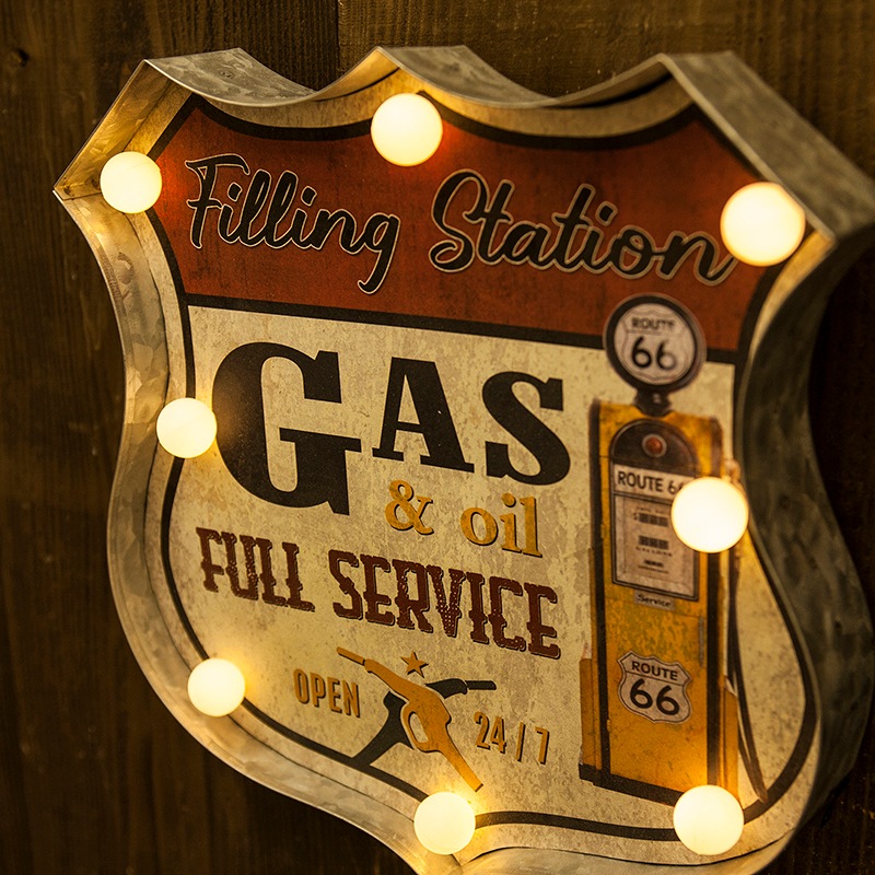 ����ꥫ�󥯥饷�å� LED Sign��GAS STATION��