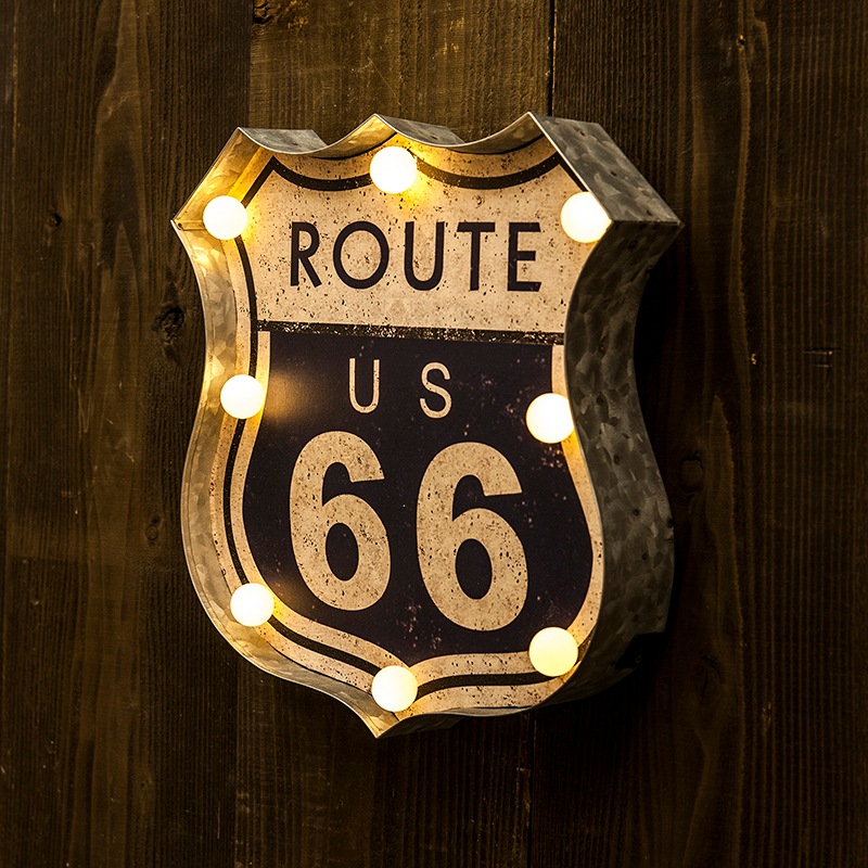 ����ꥫ�󥯥饷�å� LED Sign��ROUTE US 66��