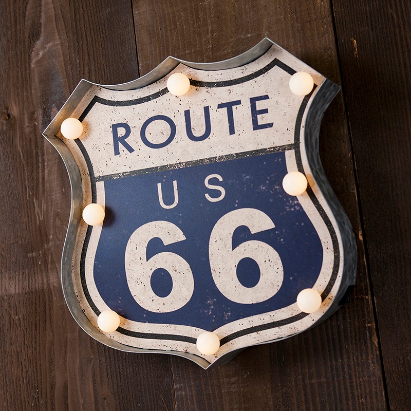 ����ꥫ�󥯥饷�å� LED Sign��ROUTE US 66��
