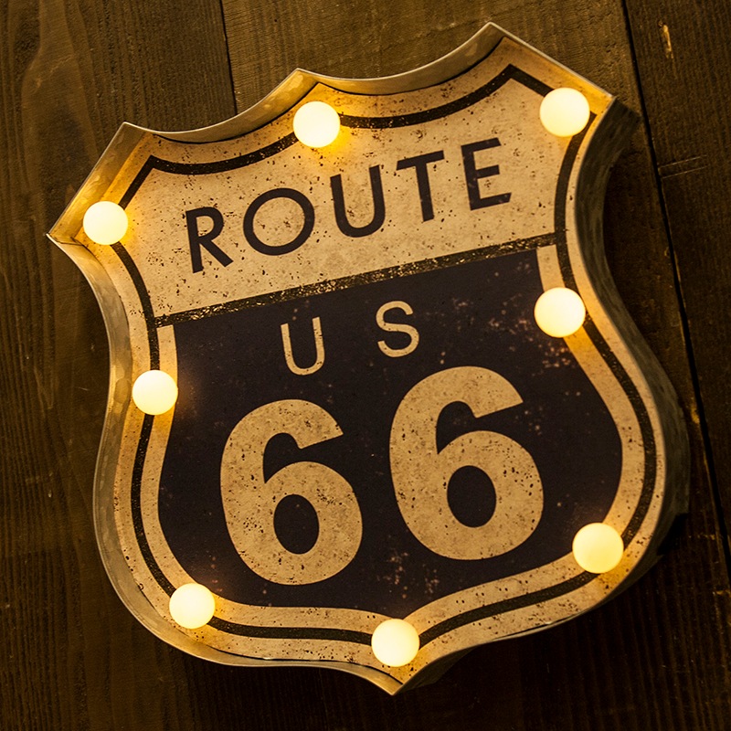 ����ꥫ�󥯥饷�å� LED Sign��ROUTE US 66��