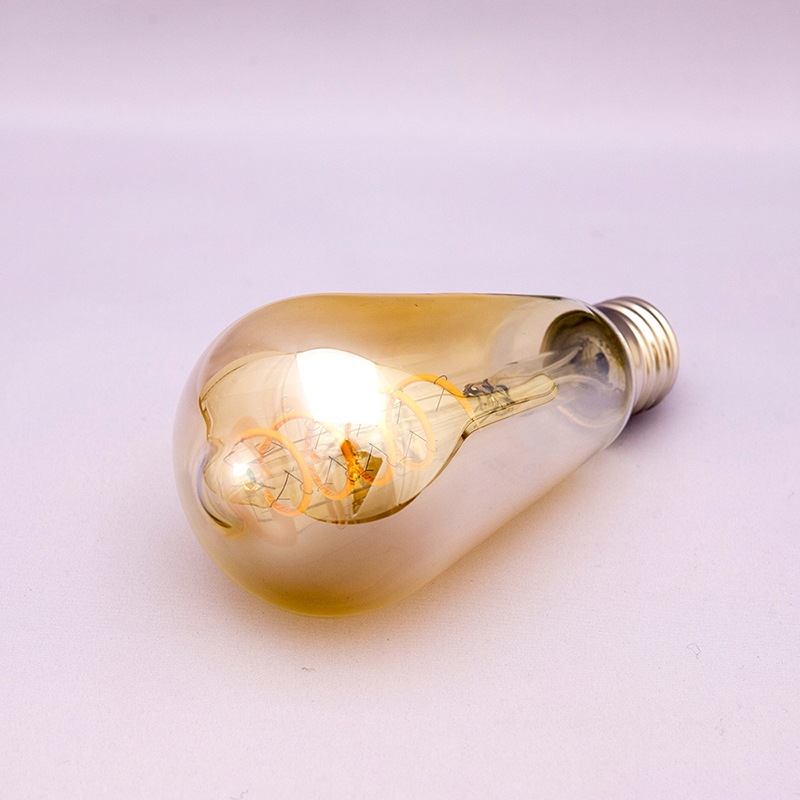 LED�ŵ塡���ѥ����ե�����ȡ�4W/E26 ����������׷��ŵ� AMBER��