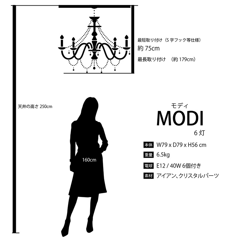 ��SALE/�߾����ۥ��ꥹ���� �����ǥꥢ��MODI ��ǥ���6���ˡϡ�E12/���뷿��