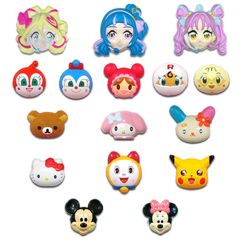 女の子向け キャラクターお面アソートセット 24枚 （Aグループ）
