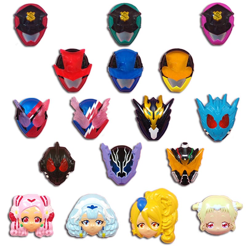 キャラクターお面 12枚（Bグループ）