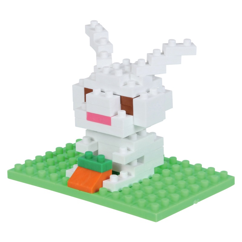 ブロック消しゴム うさぎちゃん 製作時間：約10～20分