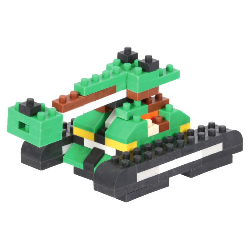ブロック消しゴム 戦車 製作時間：約10～20分