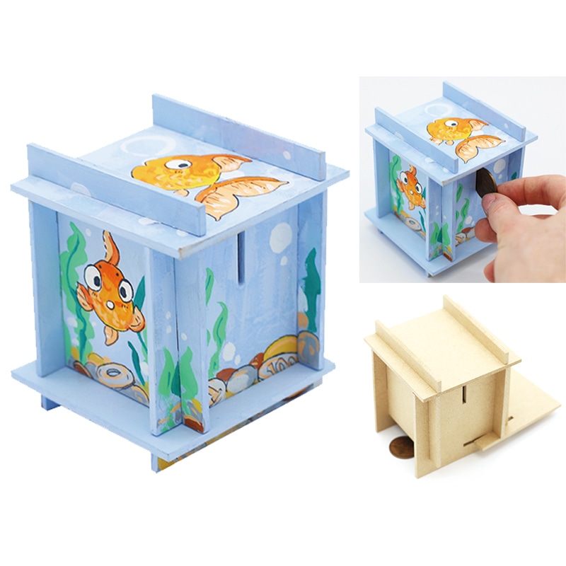 かんたん貯金箱作り 60名様分セット 製作時間：約30分