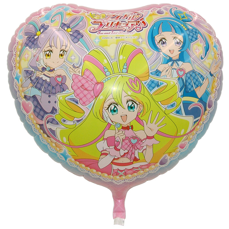 キャラクターUFO風船 キミとアイドル プリキュア♪ 10枚入