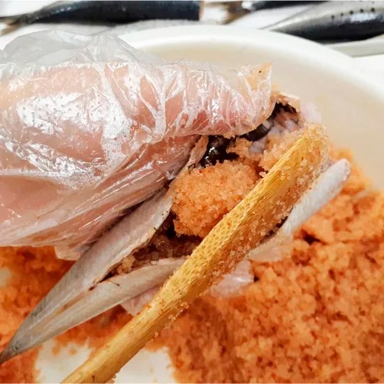 特選！いわしめんたい（大）10尾（贈答用）