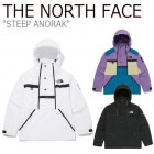 ノースフェイス ジャケット THE NORTH FACE メンズ レディース STEEP ANORAK スティープ アノラック WHITE ホワイト PURPLE パープル BLACK ブラック NA