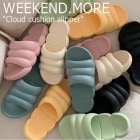 ɥ⥢ 饤 WEEKEND.MORE  ǥ Cloud cushion slipper 饦 å å WHITE ۥ磻 PINK ԥ YELLOW  BLACK ֥å GREEN ꡼ A9005 5394512703 塼