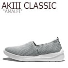 アキ クラシック スニーカー AKIII CLASSIC AMALFI アマルフィ GRAY グレー WHITE ホワイト AKAJSUS0207 シューズ|AKIII CLASSIC|シューズ2