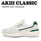 饷å ˡ AKIII CLASSIC  ǥ HERITAGE JOGGER إơ祬 GRAY GREEN 졼꡼ AKAKFUW05354 塼