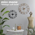 ミスモネ 掛け時計 miss mone Vintage wall clock モード アンティーク ビンテージ 壁時計 壁掛け時計 ウォールクロック Mサイズ MISS02 ACC|インテリア小物|H