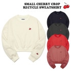キルシー トレーナー KIRSH 正規販売店 SMALL CHERRY CROP RECYCLE SWEATSHIRT スモール チェリー クロップ リサイクル 全5色 裏起毛 KKQWCTM505M