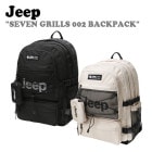ジープ リュック Jeep メンズ レディース SEVEN GRILLS 002 BACKPACK セブン グリルズ バックパック BLACK ブラック BEIGE ベージュ JO0GAU002BK/