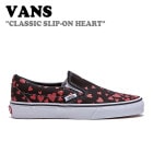 バンズ スニーカー VANS レディース CLASSIC SLIP-ON クラシック スリッポン HEART ハート VN0A33TB45L FLVNBA1W56 シューズ |VANS|シューズ