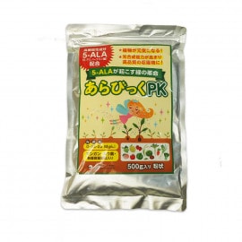 【植物用肥料】【5-ALA（アミノレブリン酸）配合粉状肥料】あらびっくPK|肥料|商品一覧