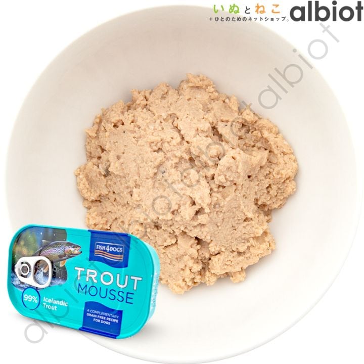 フィッシュ4ドッグ トラウトムース 90g